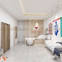 Thiết Kế Phòng Khám Nội Mai Chi Hiện Đại